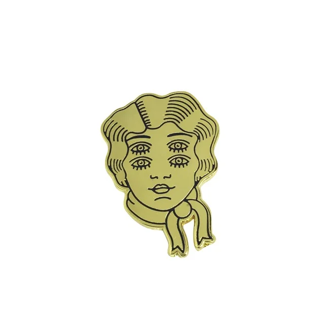 Four Eyes Pin via Strike Gently Co.
