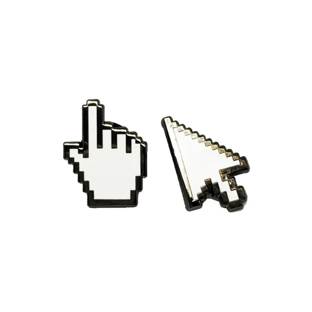 Cursor Pins via Strike Gently Co.
