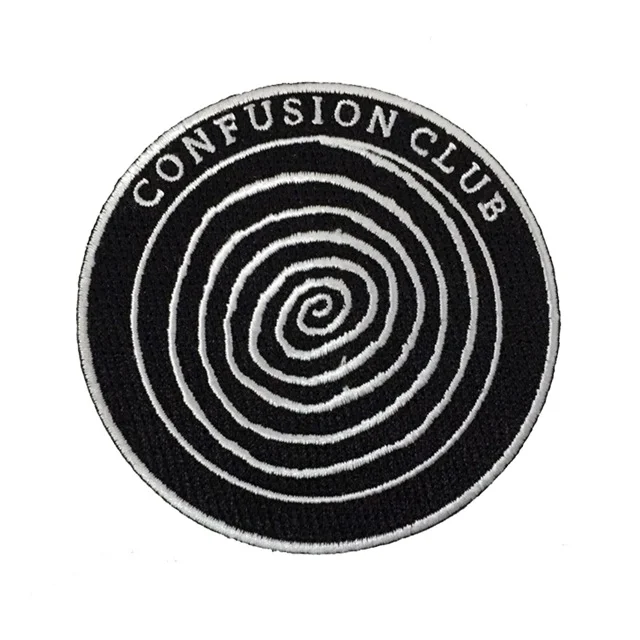 Confusion Club Patch via Strike Gently Co .