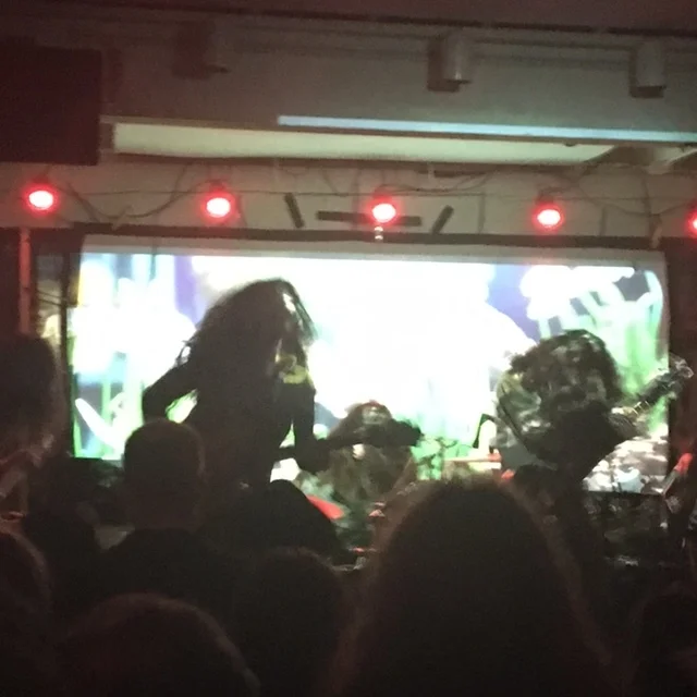 There was A LOT of hair on that stage and they made ample use of it.