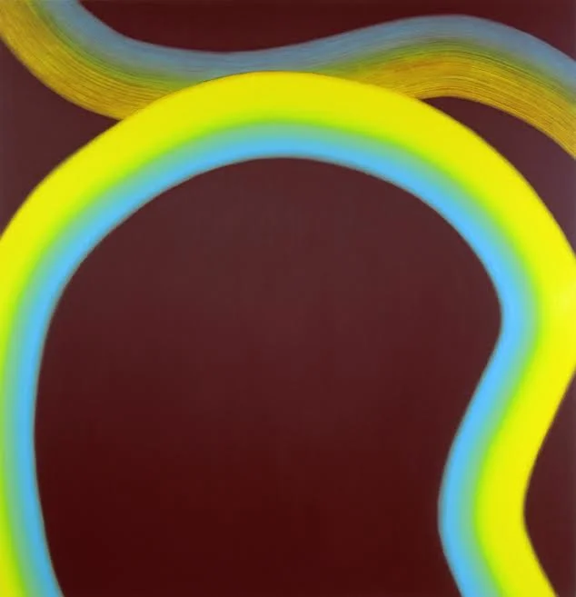 Osamu Kobayashi, Light Show , 2016, oil on canvas, 60" x 58"