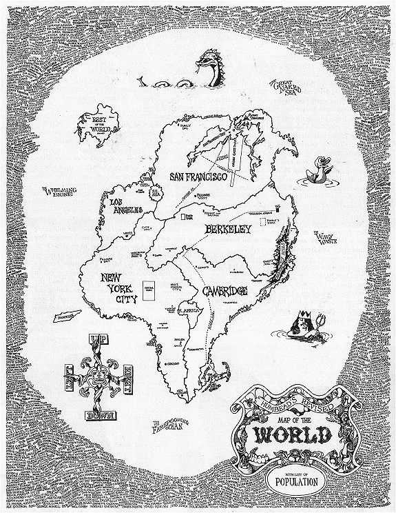 Humbead's Revised Map of the World