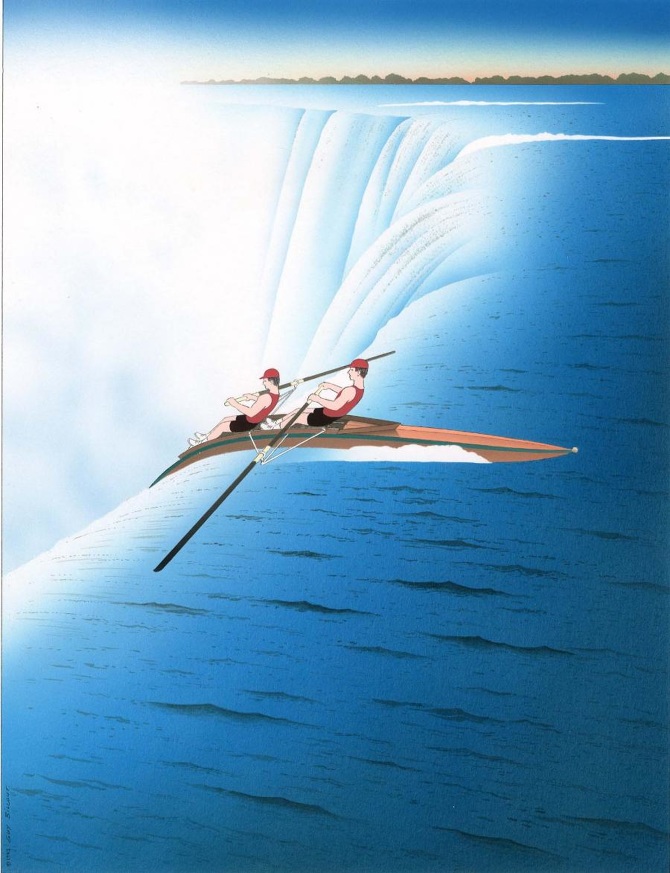This Guy Billout illustration sums up the year pretty succinctly, no? For more visuals, check out my fields of vision ...