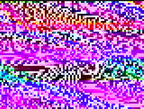 Still from one of Stearn's Year of the Glitch project