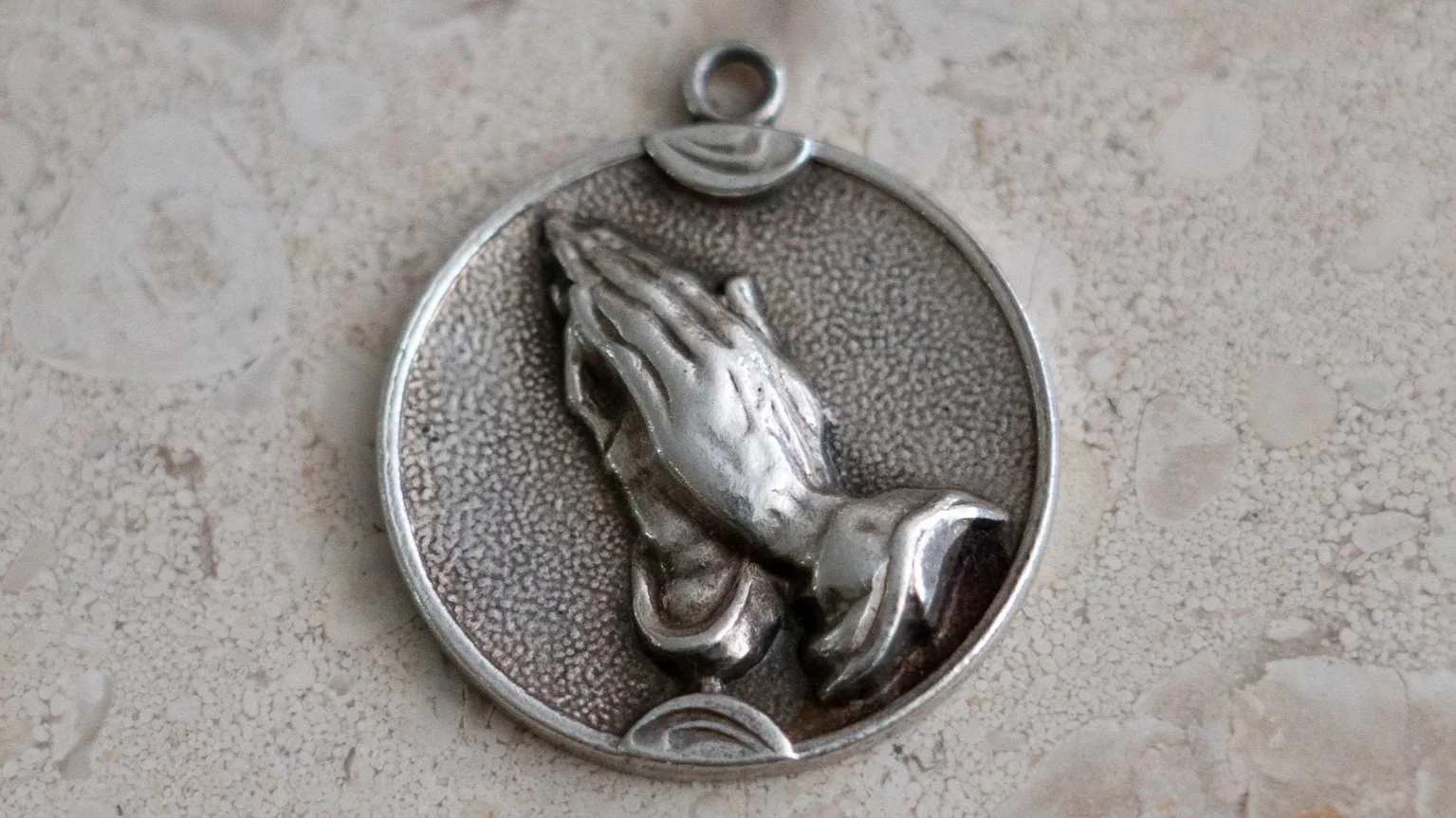 Mid Century Sterling Praying Hands