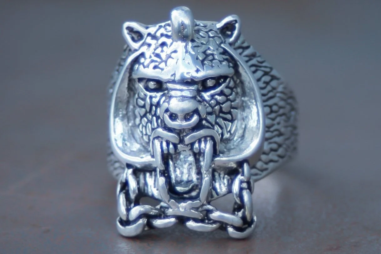Motorhead Snaggletooth 1985 Biker Ring Size-8, 10, & 12