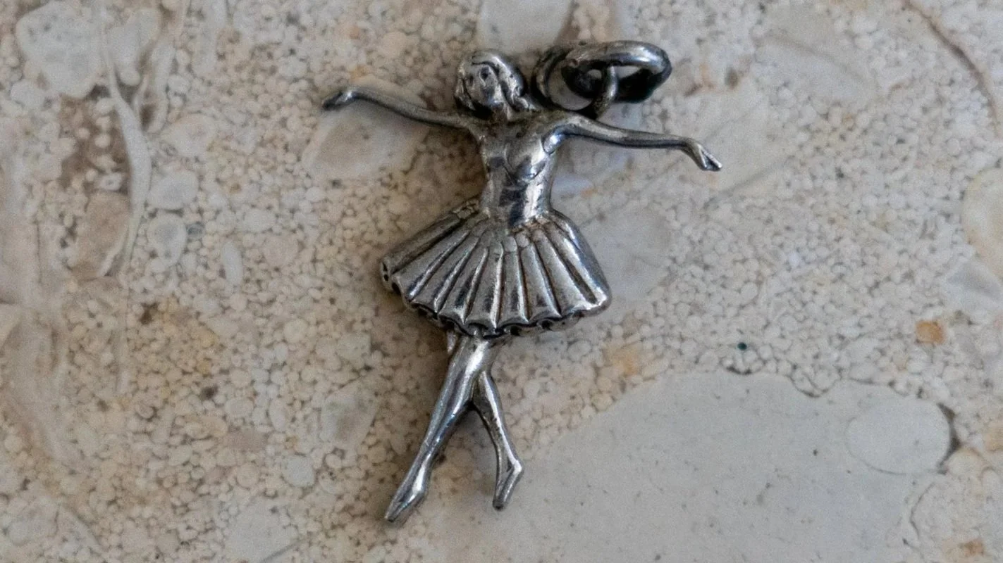 Mid Century Sterling Ballerina