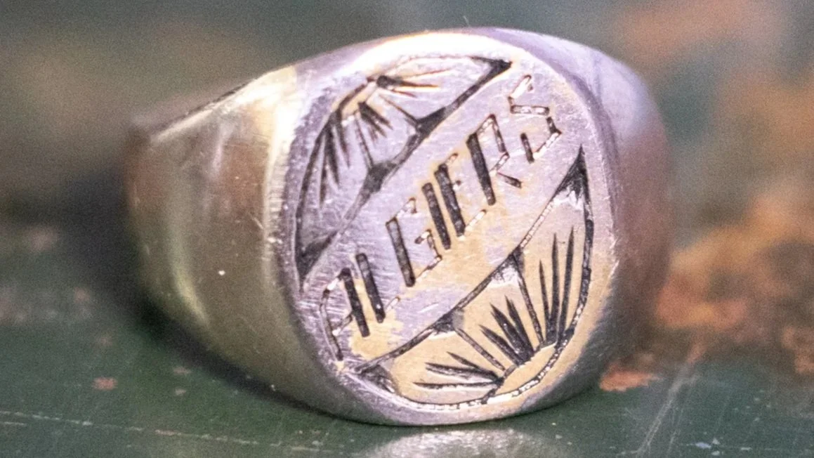 Algiers WWII Souvenir Ring Size-9