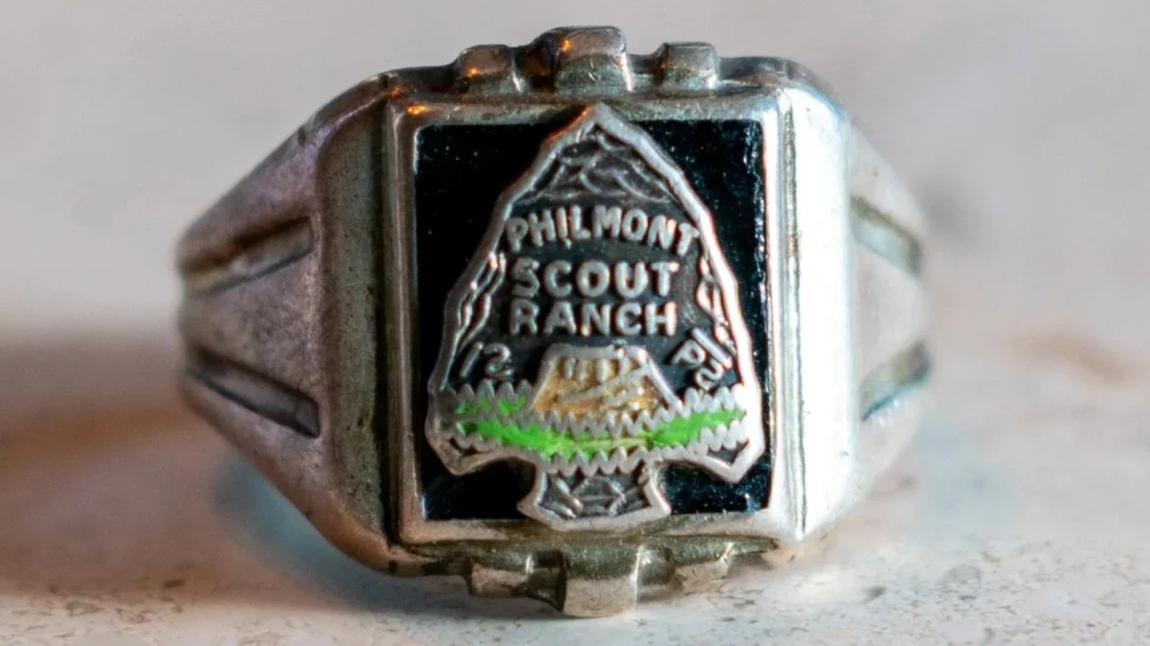 Philmont Scout Ranch 1940s Ring Size-9