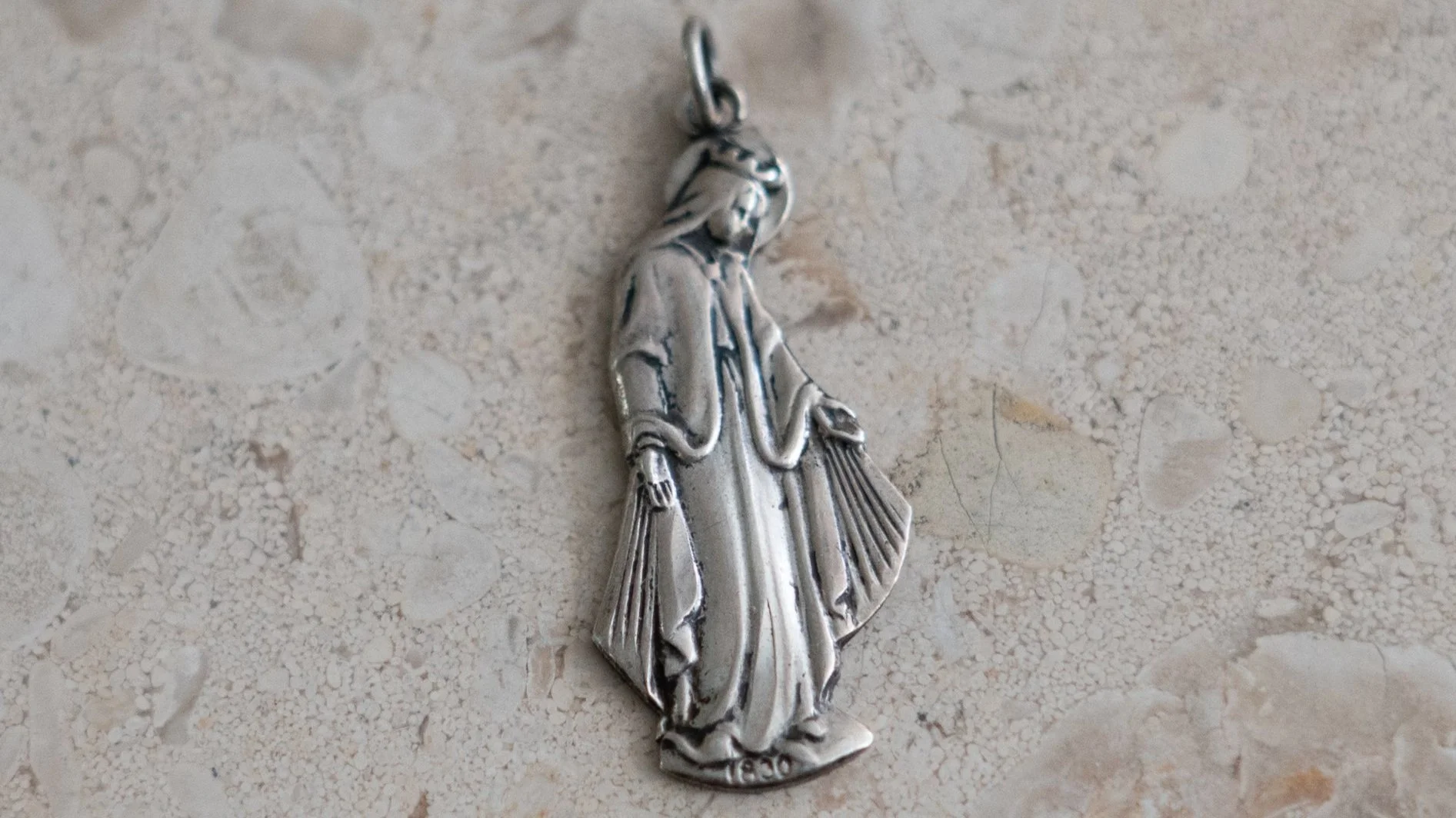 1940s Mary Cutout Sterling