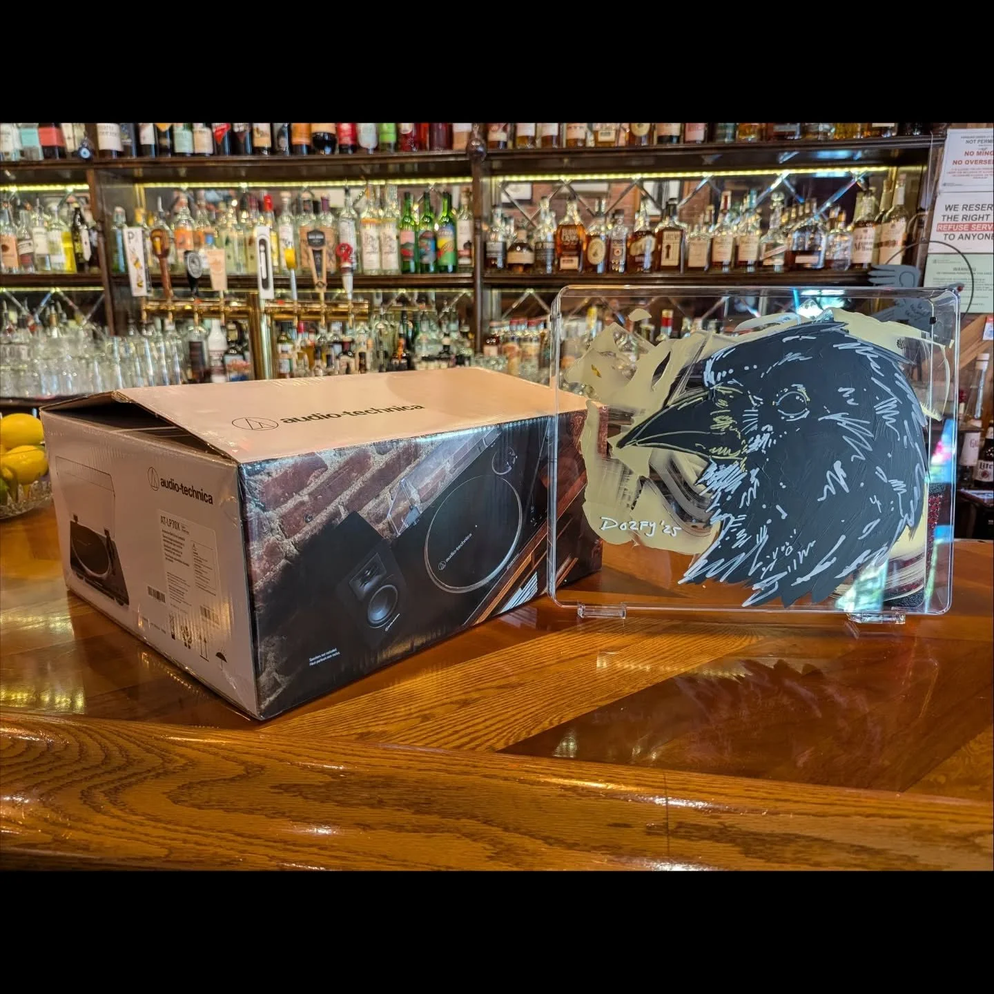 HABEAS CORVUS is about standing up for immigrant rights and raising funds for the Immigrant Defense Project @immdefense. With that in mind lots of folks around Seattle have really stepped up and donated some incredible items to be raffled off at our 