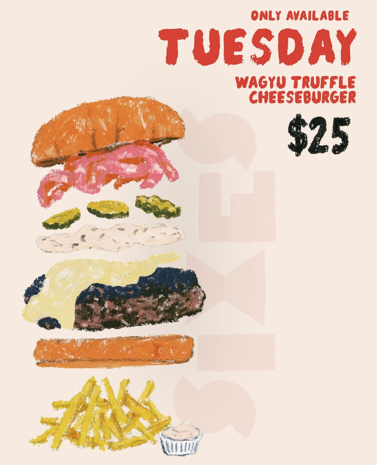 We'd like to have a word about your Tuesdays.⁠
⁠
Meet the first of our new Sixes Weekday Specials. The $25 Wagyu Truffle Cheeseburger, complete with caramelised onion, pickles, fries and aioli.⁠
⁠
Every Tuesday, 11am&ndash;9pm. Lunch, dinner or somew