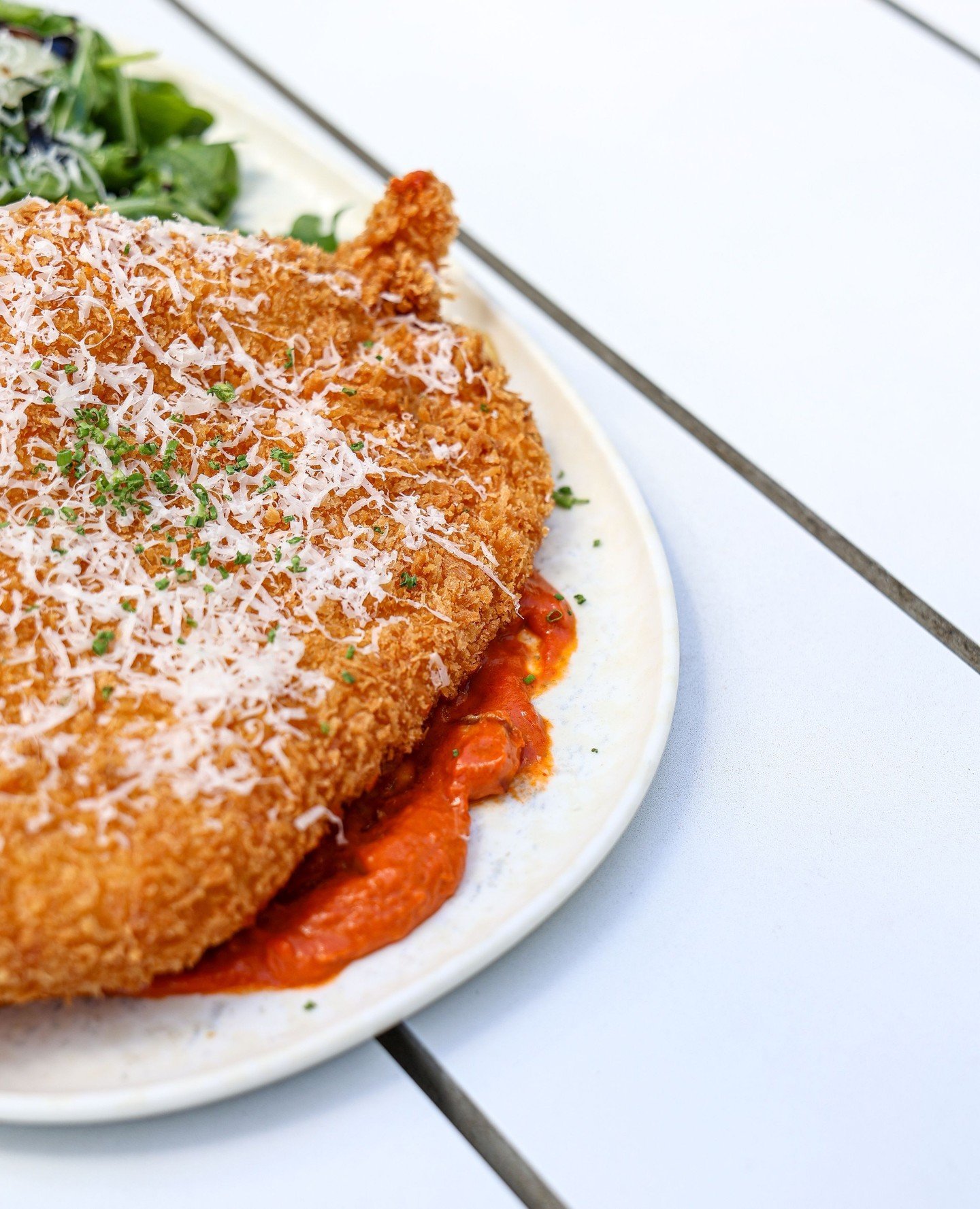 There's a new Wednesday ritual in the making.⁠
⁠
It involves a golden Panko Chicken Schnitzel, a generous side of fries and a very important sauce decision.⁠
⁠
$29 every Wednesday at Sixes, 11am&ndash;9pm.