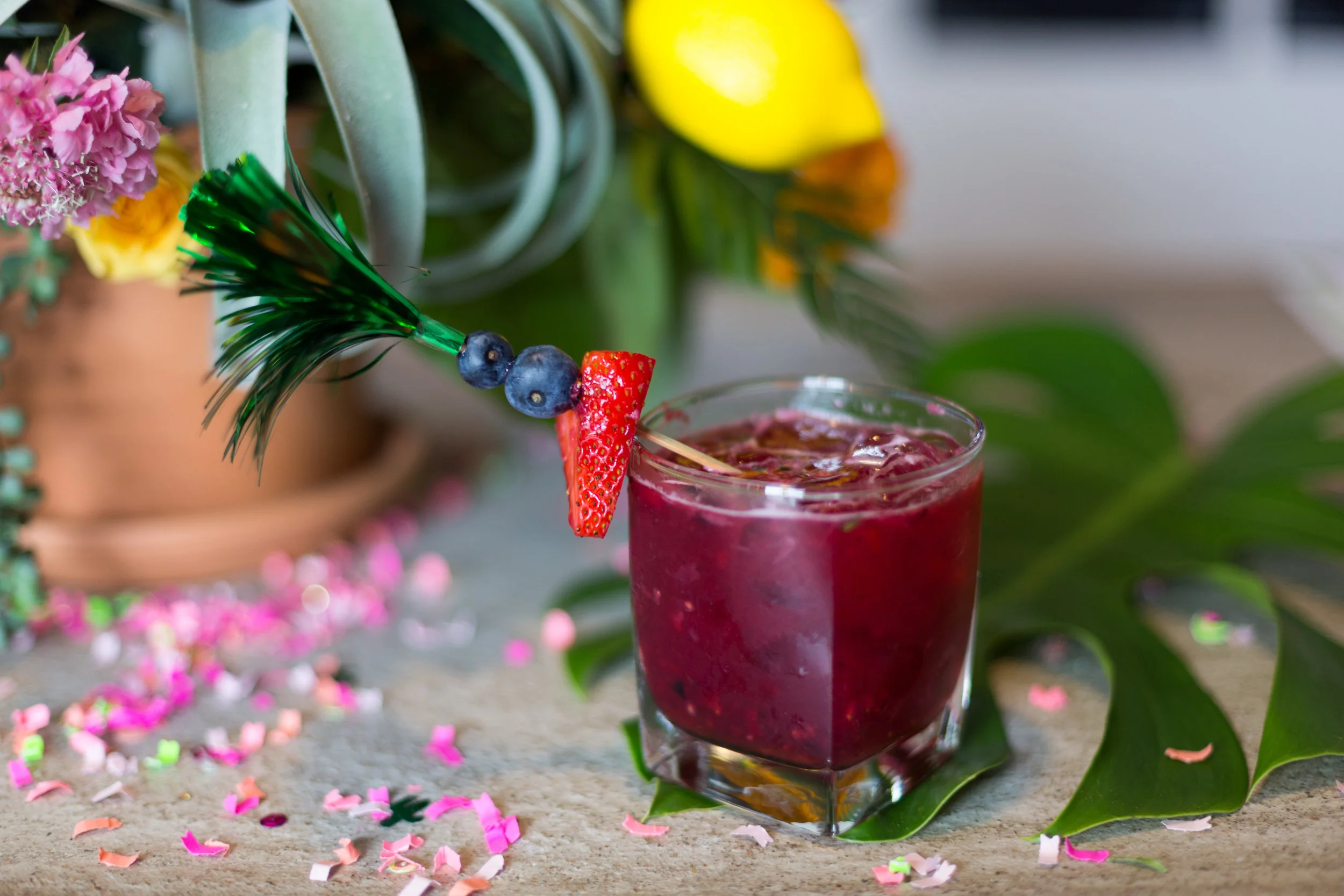 Mixology by Elle Talk - Berry Smashed