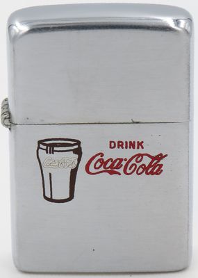 Blå Udholdenhed omhyggeligt Coca-Cola Zippos — LighterGallery.com