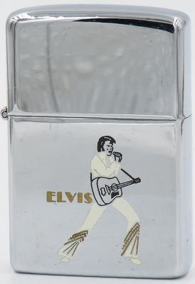 Zippo ORIGINAL Papp-Etui  LEER  Elvis Presley  regular Size aus den 2000 Jahren 