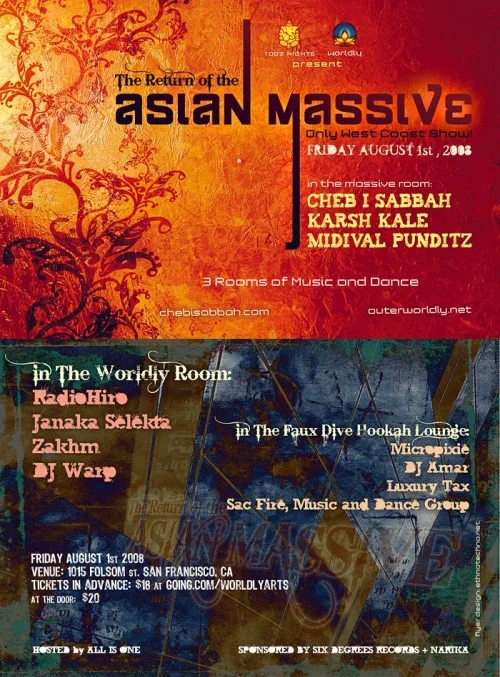 ASIAN MASSIVE @ WORLDLY SF