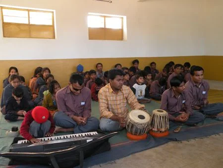 Blind School Music Performance – Project Ahimsa