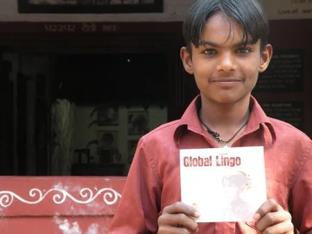 Global Lingo Arrives at the Gandhi Ashram