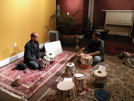 INTERACTIVE TABLA WORKSHOP WITH ROBIN SUKHADIA | GREENSBORO NC | DECEMBER 16, 2012