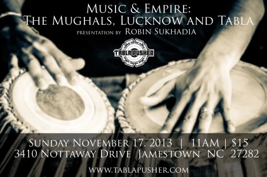 MUSIC & EMPIRE: LECTURE ON NOVEMBER 17 IN NORTH CAROLINA
