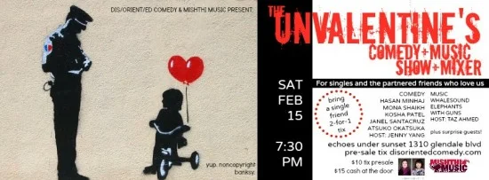 TABLAPUSHER SET AT UNVALENTINE’S IN ECHO PARK