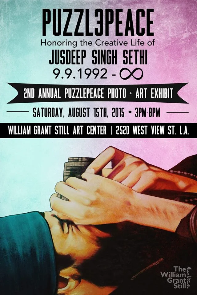REMEMBERING JUSDEEP: 2ND ANNUAL PUZZL3PEACE PHOTO + ART EXHIBIT