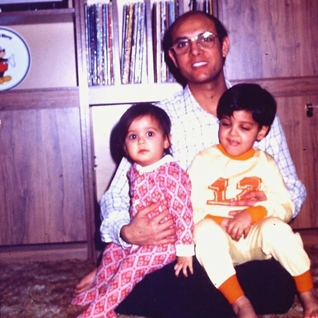 Happy Father's Day to all the dads out there! I learn so much from my inspiring dad, as I enter the fifth year of being a dad myself. Dad, I love you so much. Vision, grace, humility, humanity, tenacity, and musicality. Those are the qualities that my dad radiates every single day. I aspire to embody the same on my journey of fatherhood. Being a dad is humbling, and takes a ton of patience. I struggle the most with having patience. It's a constant work in progress. My children teach me to slow down, to calm down, and to take a long view on life. I'm so grateful for the lessons. Thank you Neela for being on this journey with me ❤️❤️❤️@neelanjanab