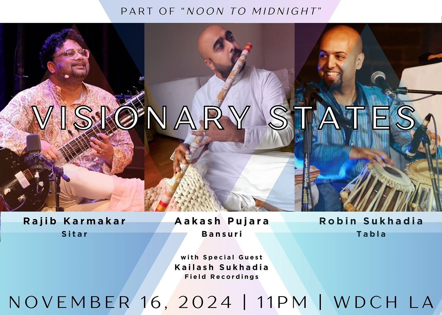 Join me for the premiere of my new ensemble Visionary States at the Walt Disney Concert Hall on Saturday November 16 at 11pm. This closing performance to the epic Noon to Midnight concert series is being  presented by @laphil and curated by Ellen Rei