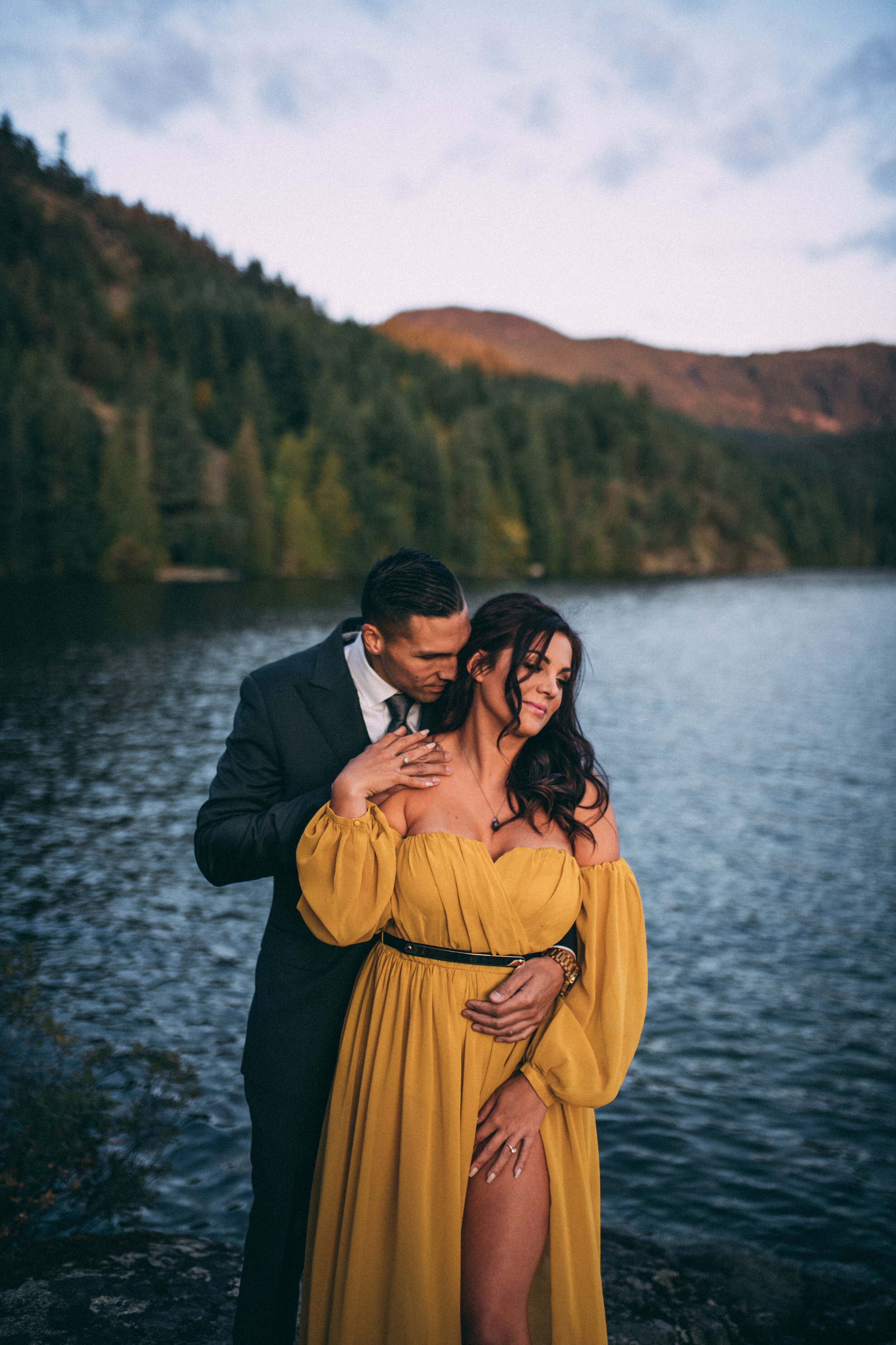 Caitlin & Kevin - Ruby Lake Engagement Session - Pender Harbour, BC - Laura Olson Photography - Sunshine Coast BC Wedding & Elopement Photographer-8869.jpg