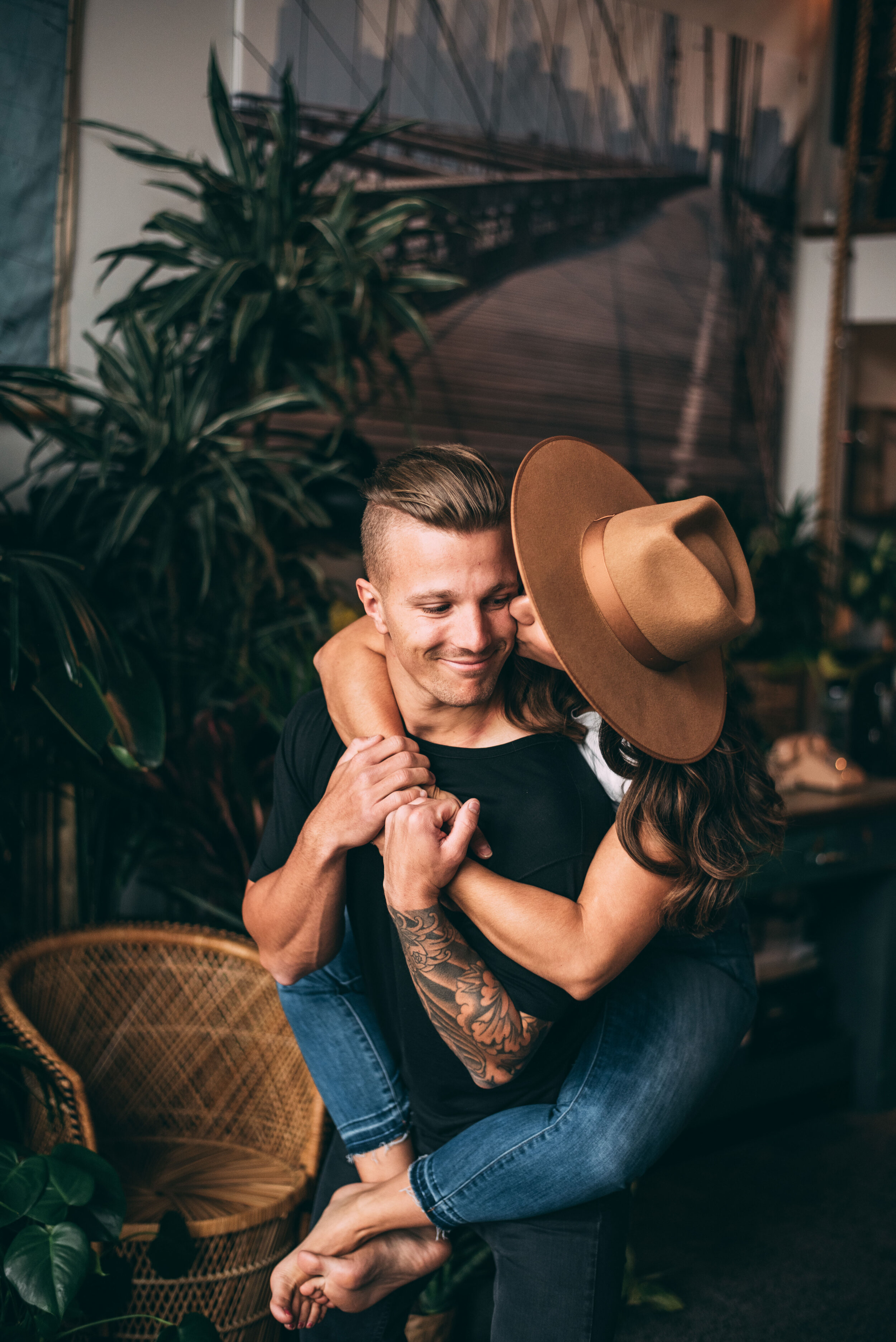Vancouver Engagement Session - In Home Couples Session - Loft Garden Oasis - Laura Olson Photography - Sunshine Coast BC & Vancouver Wedding & Elopement Photographer3781.jpg