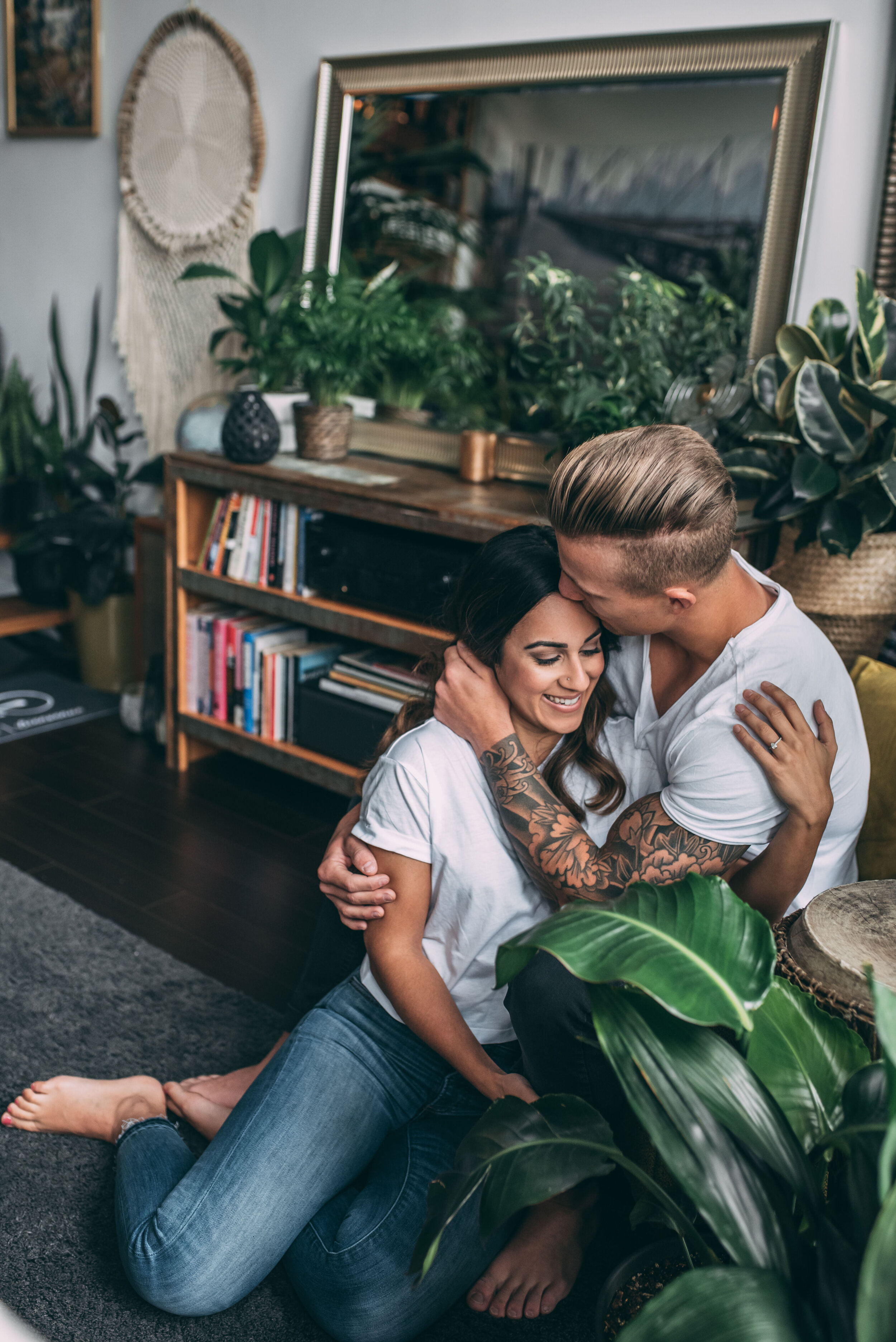 Vancouver Engagement Session - In Home Couples Session - Loft Garden Oasis - Laura Olson Photography - Sunshine Coast BC & Vancouver Wedding & Elopement Photographer7591.jpg