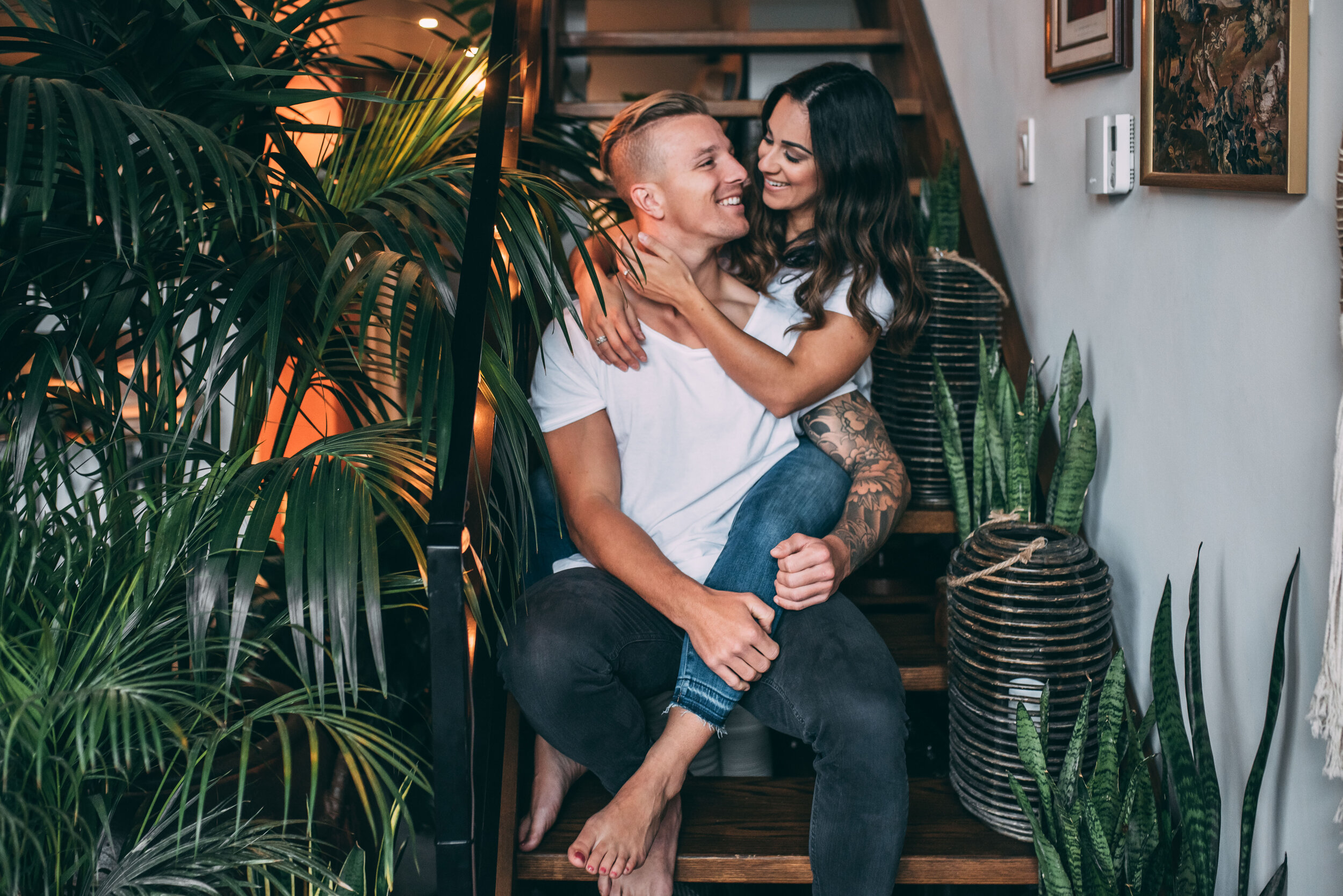 Vancouver Engagement Session - In Home Couples Session - Loft Garden Oasis - Laura Olson Photography - Sunshine Coast BC & Vancouver Wedding & Elopement Photographer7654.jpg