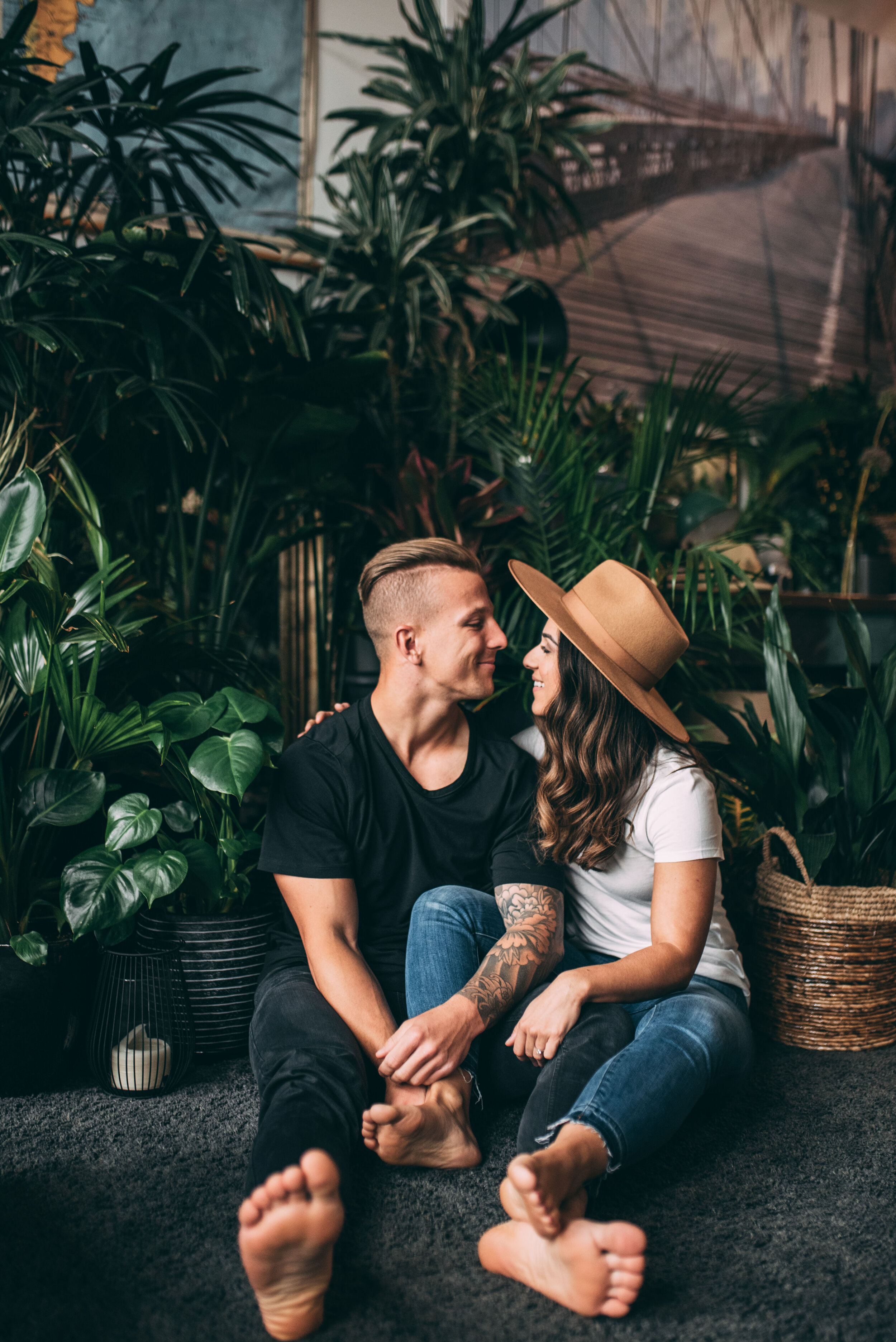 Vancouver Engagement Session - In Home Couples Session - Loft Garden Oasis - Laura Olson Photography - Sunshine Coast BC & Vancouver Wedding & Elopement Photographer8041.jpg