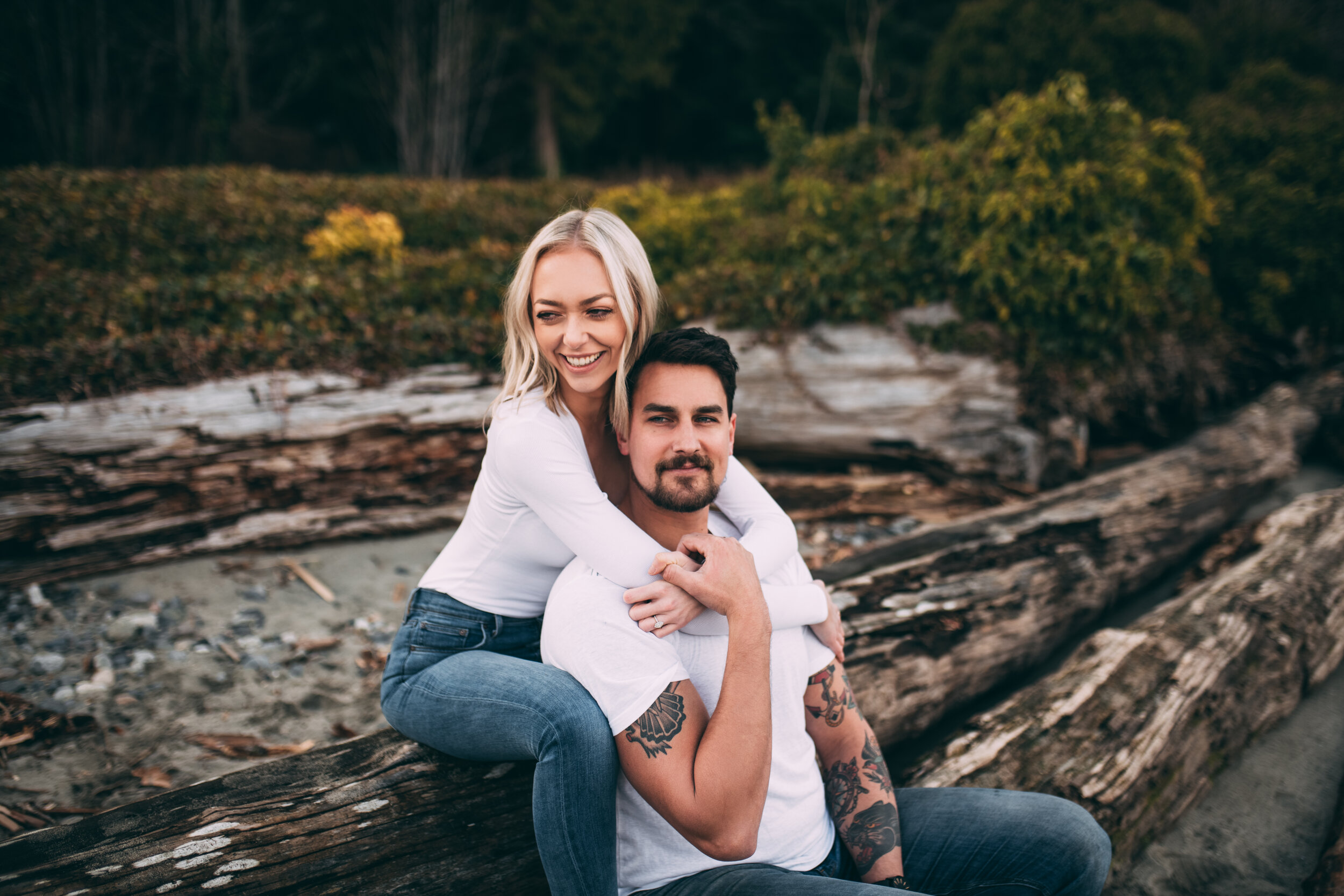 Kelly & Mike - Gibsons Engagement Session - Laura Olson Photography --13.jpg