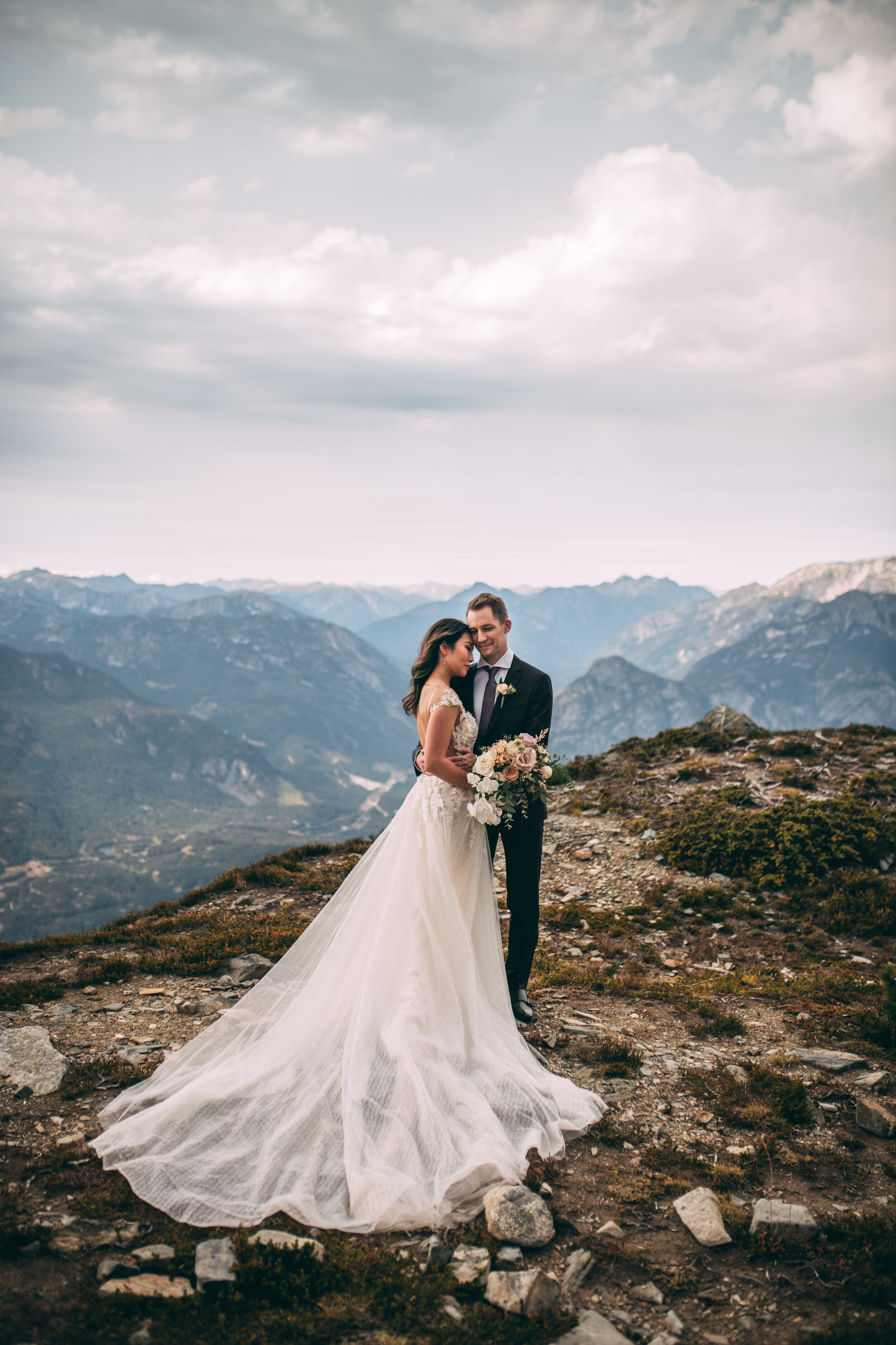 Katherine & Jamie Sneak Peeks - Mountain Top Elopement - Whistler BC - Laura Olson Photography--3.jpg