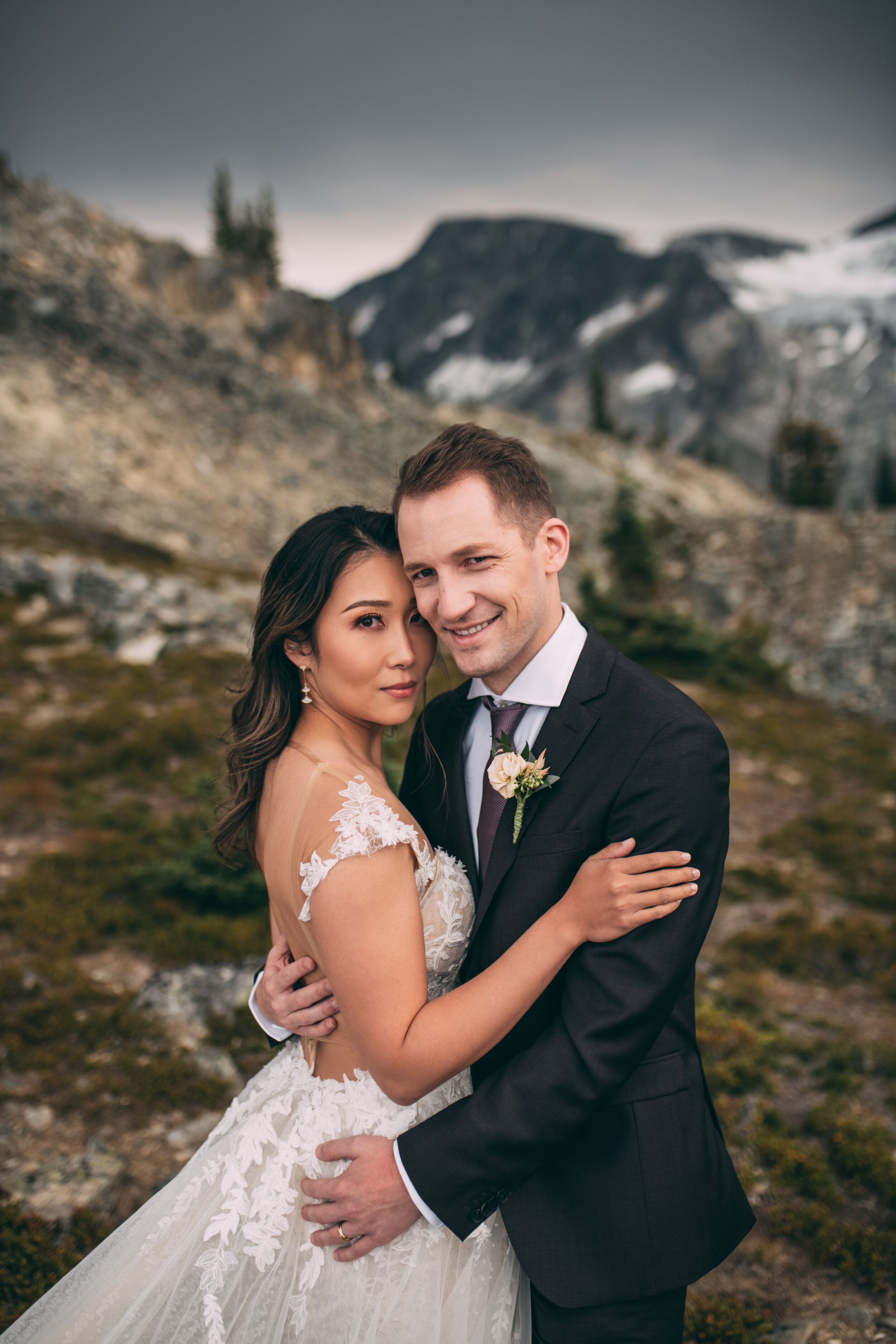 Katherine & Jamie Sneak Peeks - Mountain Top Elopement - Whistler BC - Laura Olson Photography--6.jpg