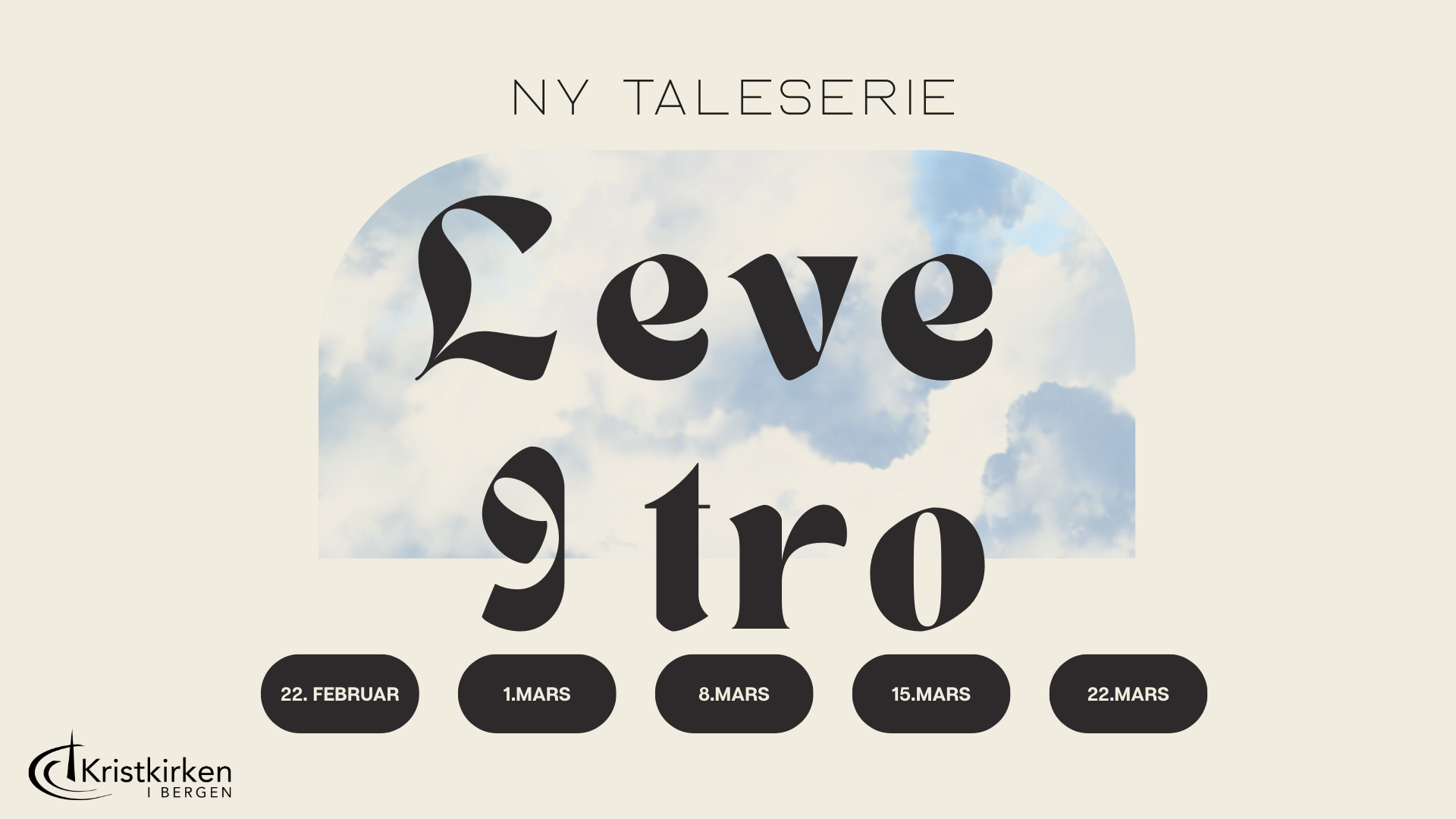 Taleserie: Leve i tro