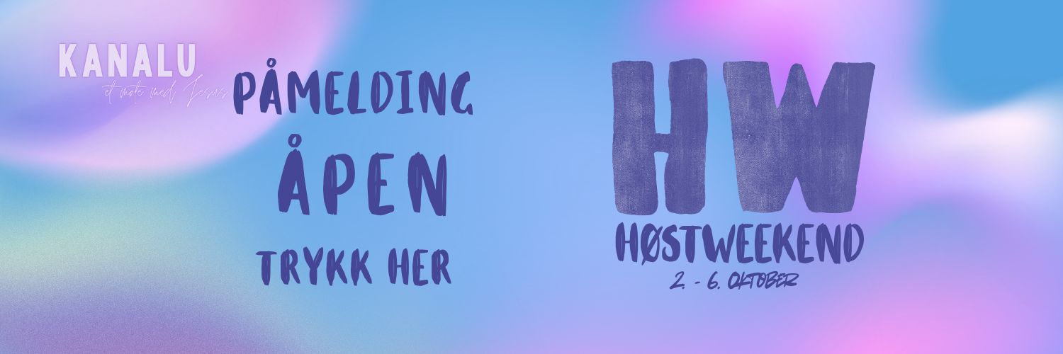 Høstweekend 2026: Påmelding er åpen. Trykk her!