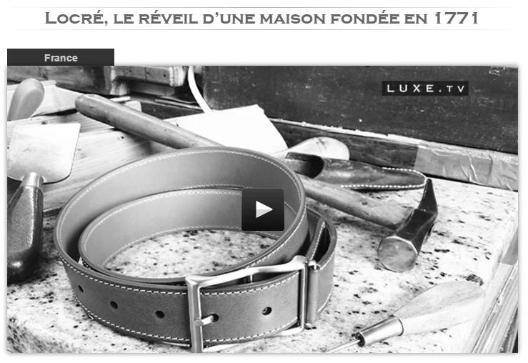 Luxe.TV maison locre paris