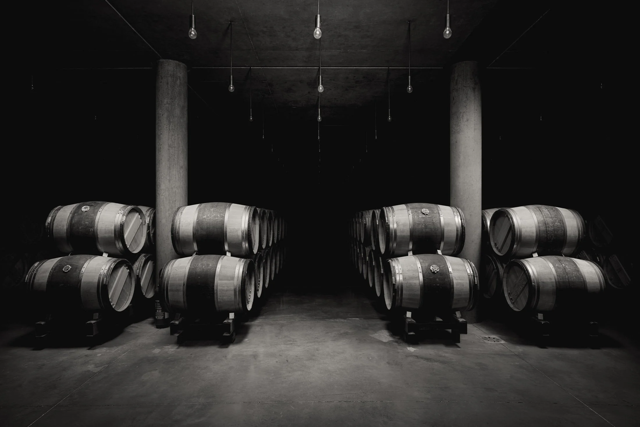 Les Forts de Latour aging cellar