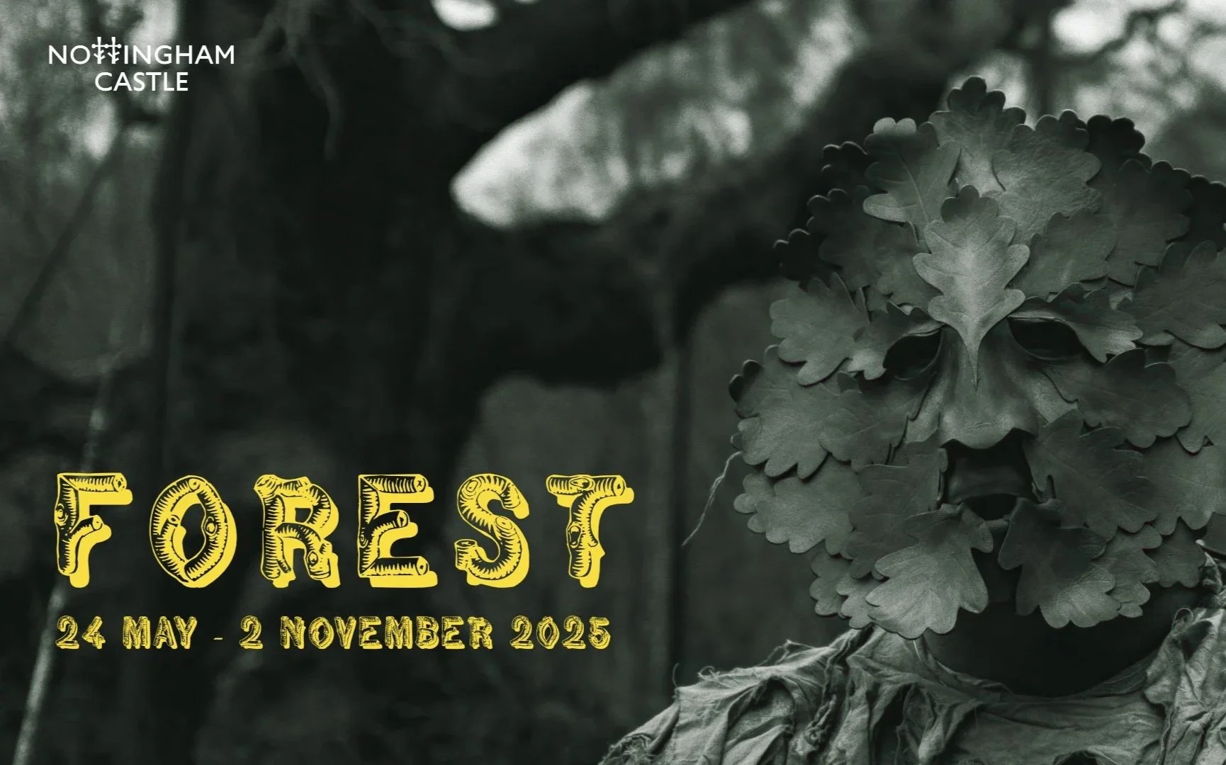 Forest: Nottingham Castle museum and gallery.

Verdant triptych on display over the summer season in a celebration of the forest, centred primarily around Sherwood.