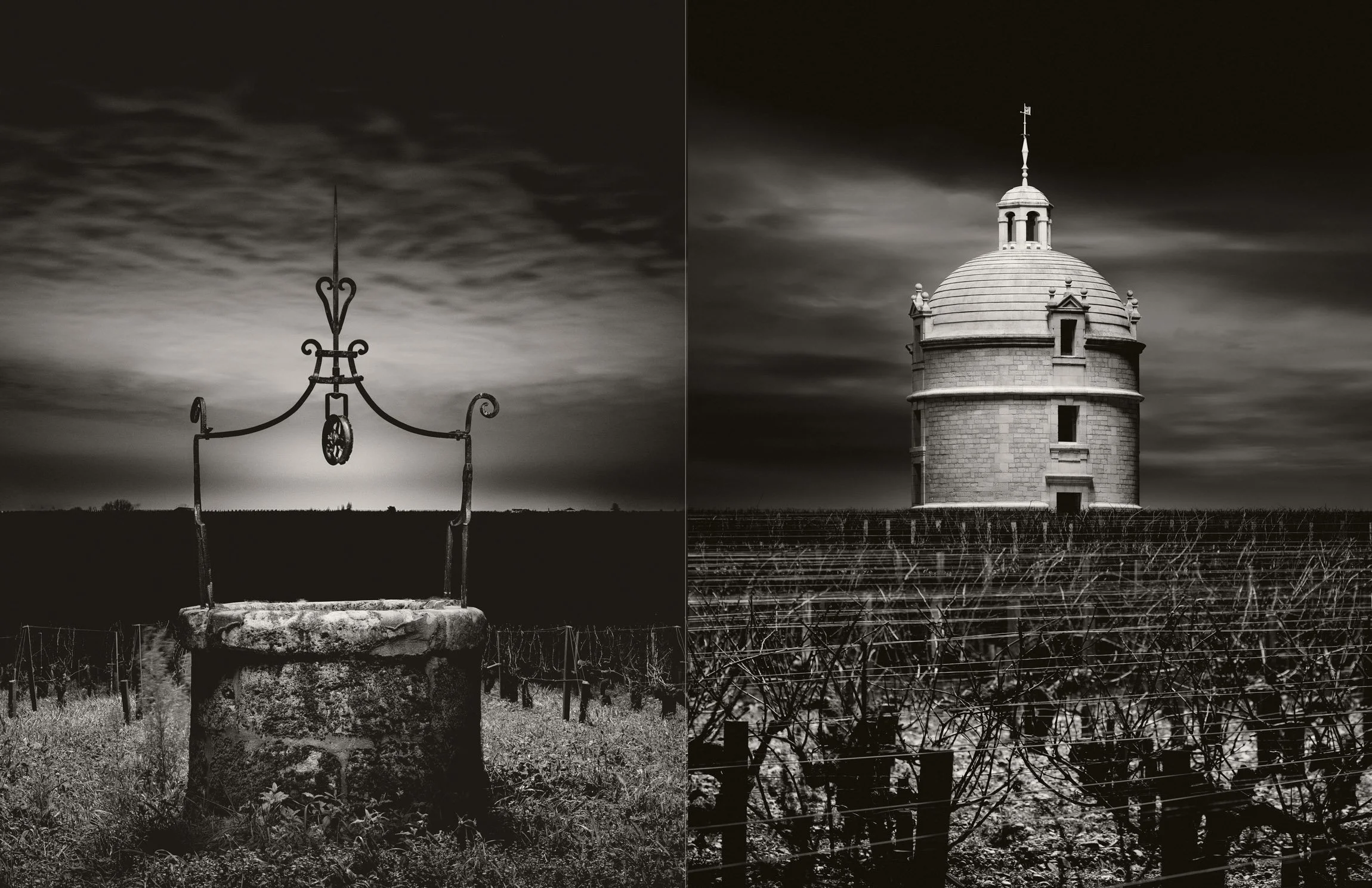 The ancient well of l'Enclos | The tower