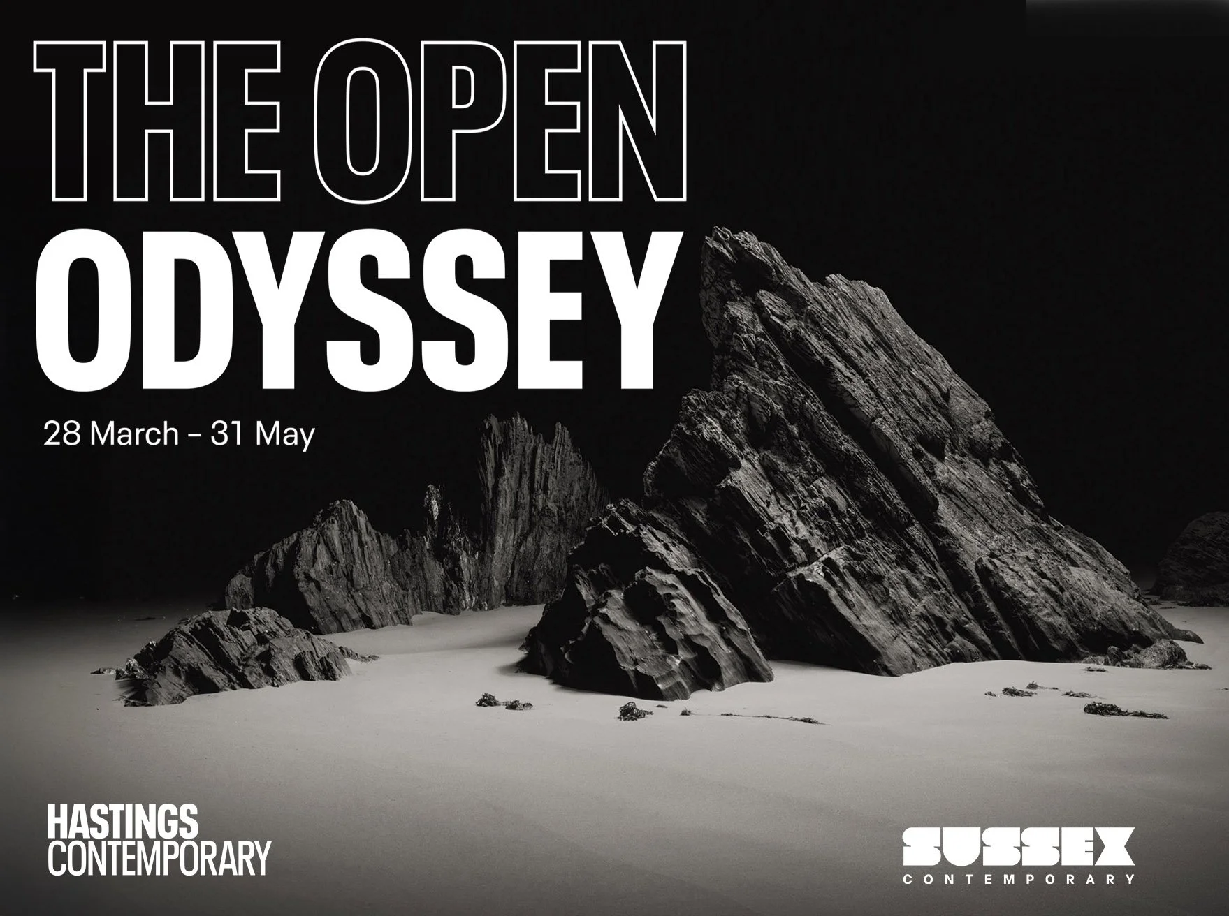 Odyssey – Hastings Contemporary, 28.03.26 - 31.05.26.

An exhibition reflecting  on journeys shaped by tides, time, and transformation, on the restless call of the sea and the stories it inspires. Hastings, a place long defined by its proximity to th