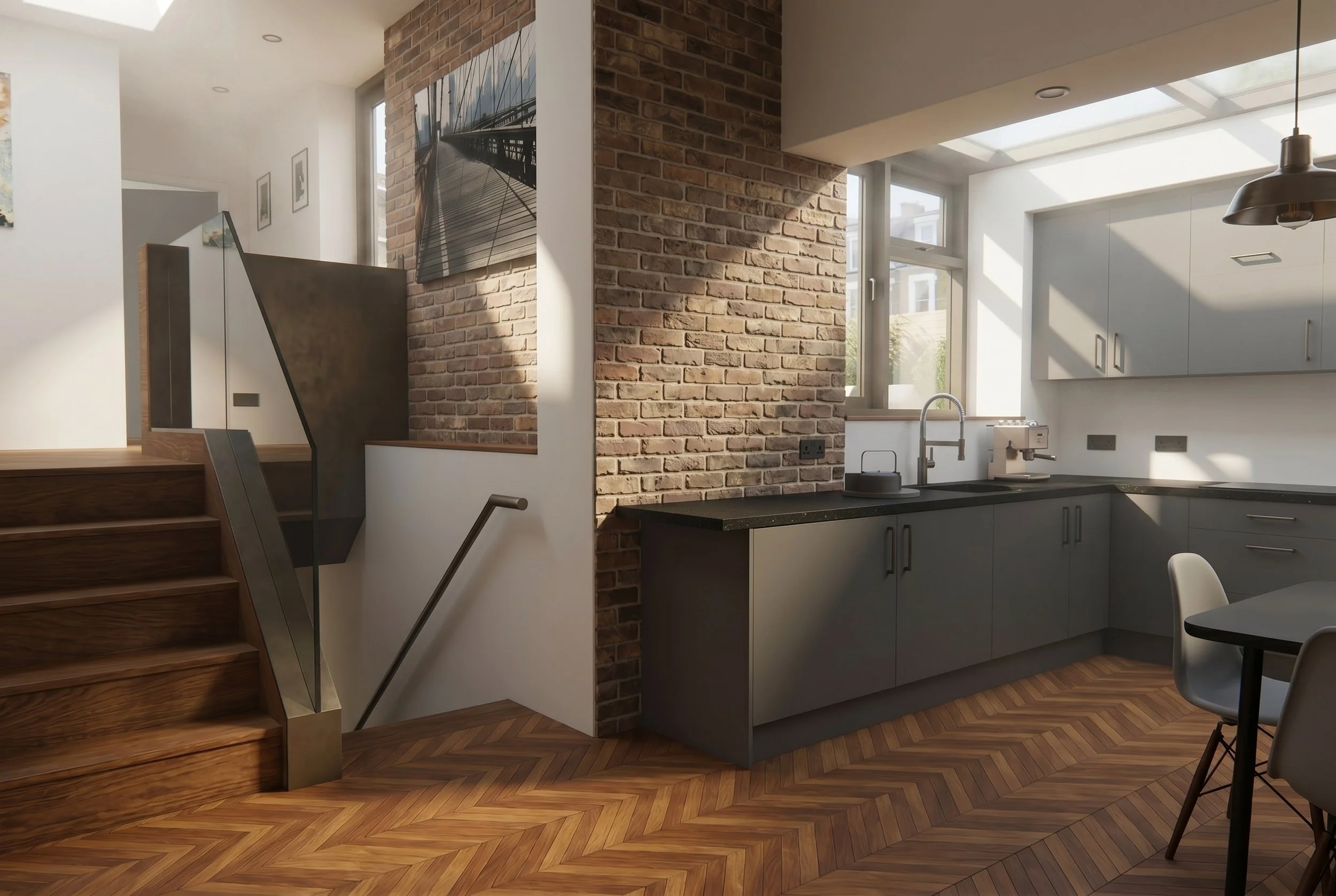 Residential London New Build Basement Contemporary THAA Architect