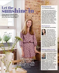 Cover Stories- bringing Summer inside