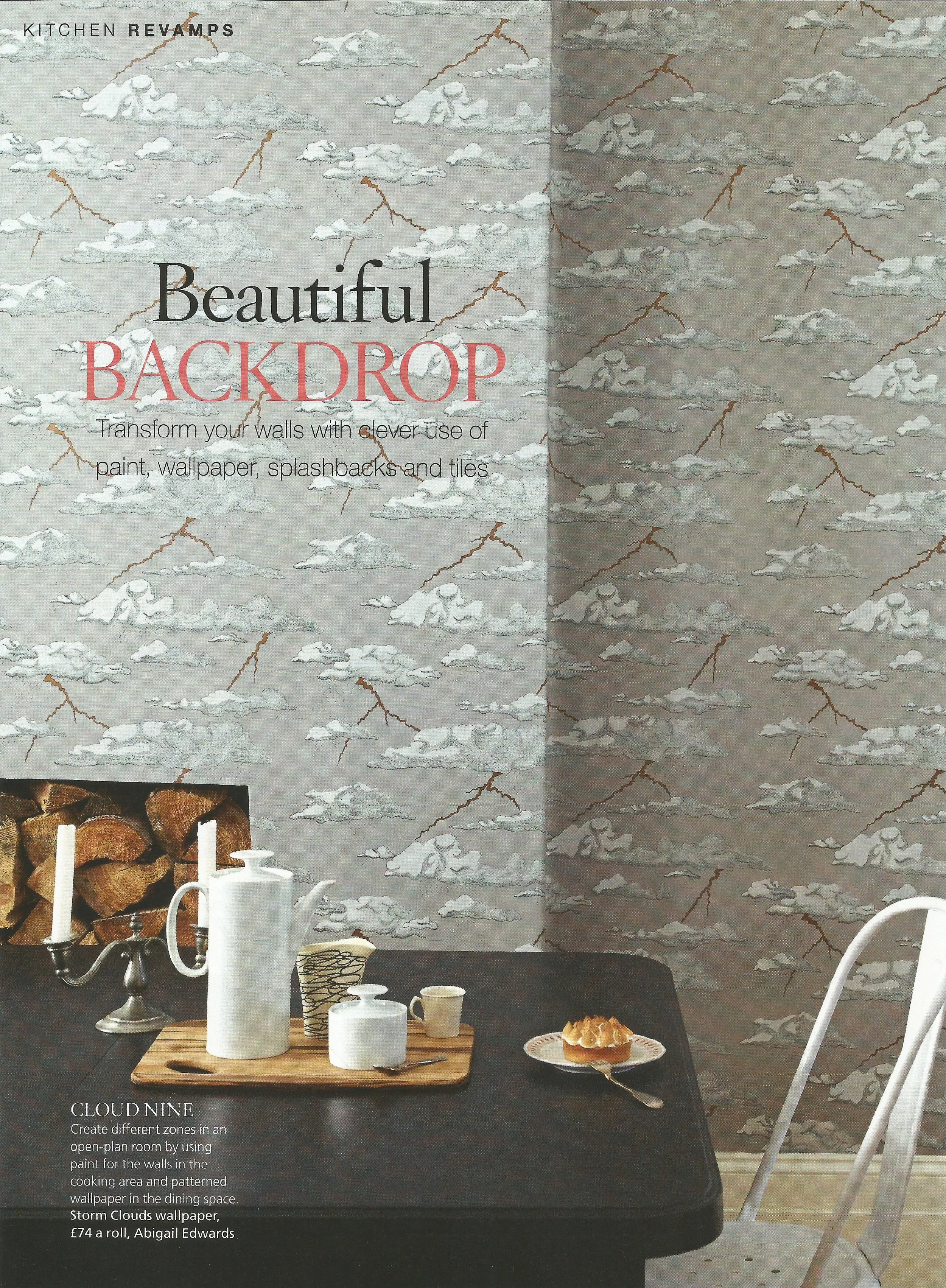 Storm Clouds in House Beautiful