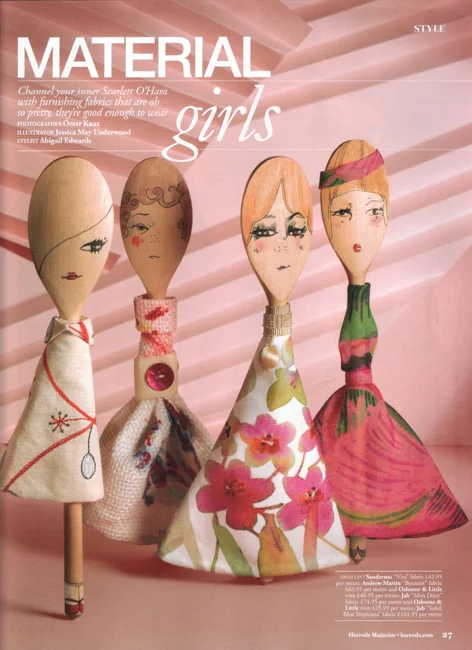 wooden spoon dolls