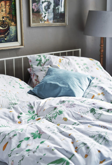 Ikea bedlinen floral for Spring