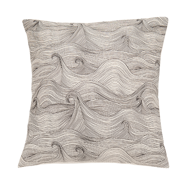 Seascape cushion cover